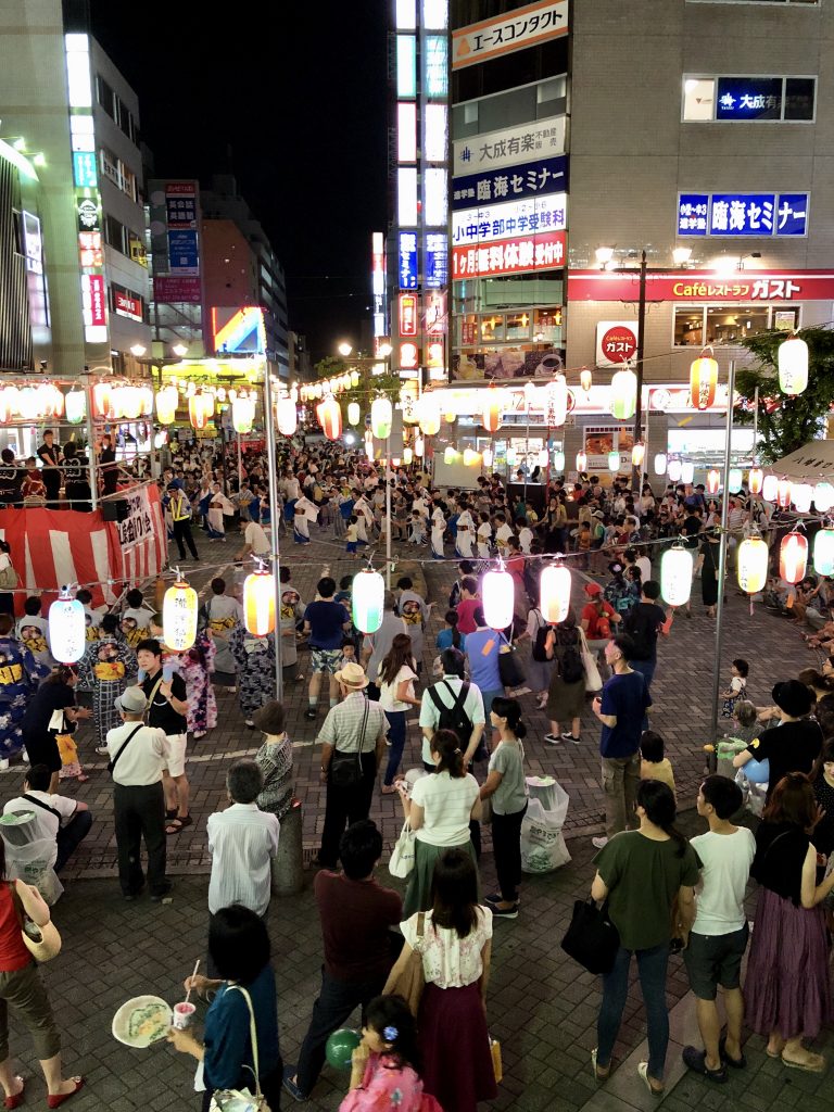 第32回納涼盆踊り大会 初日 本八幡パブ夢 本八幡パブ夢