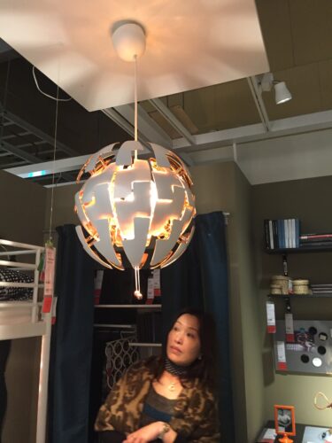 照明に一目惚れ