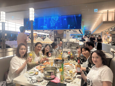 銀座で女子会